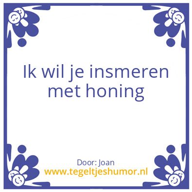 Tegeltje: p