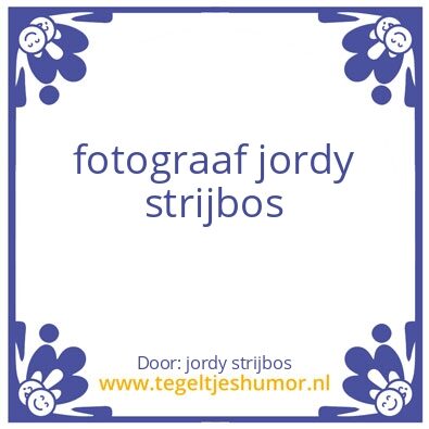 Tegeltje: fotograaf