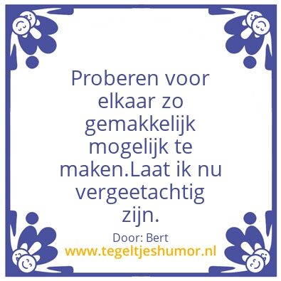 Tegeltje: gemakkelijk mogelijk maken
