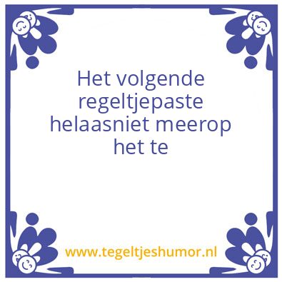 Tegeltje: 25 jaar getrouwd