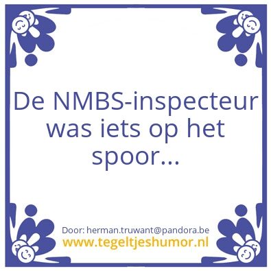 Tegeltje: Spoorwegen