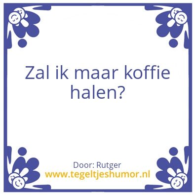 Tegeltje: Rutger