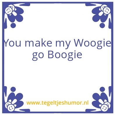Tegeltje: Noenoes