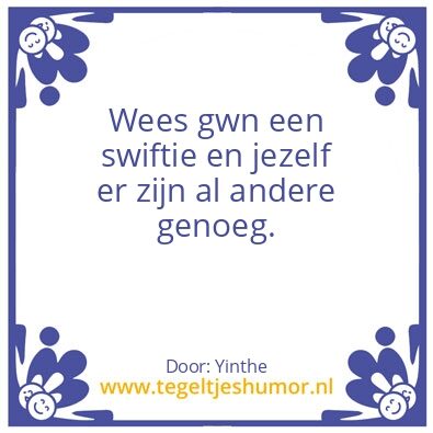 Tegeltje: Taylor