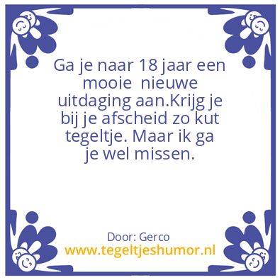 Tegeltje: Miranda