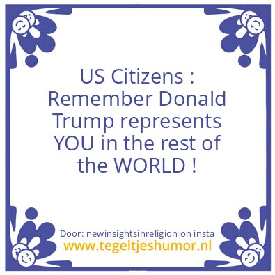 Tegeltje: Your Donald ?