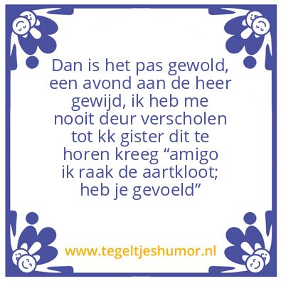 Tegeltje: Dhr Nuij