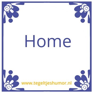 Tegeltje: Tegel