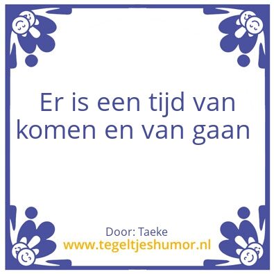 Tegeltje: Tegeltje
