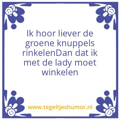 Tegeltje: Tegel