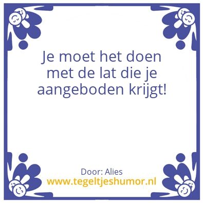 Tegeltje: Alies