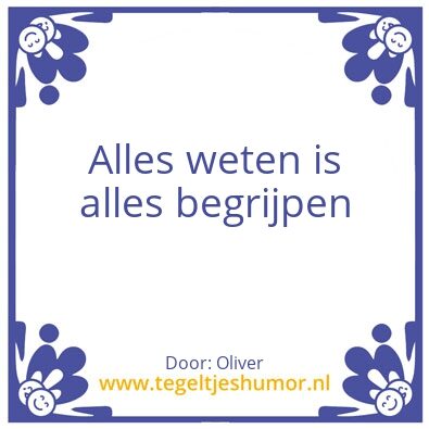 Tegeltje: Oliver