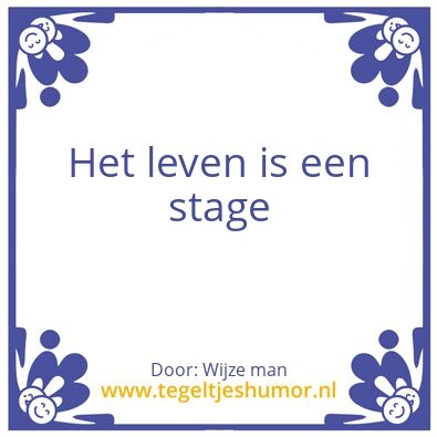 Tegeltje: Wijsheid