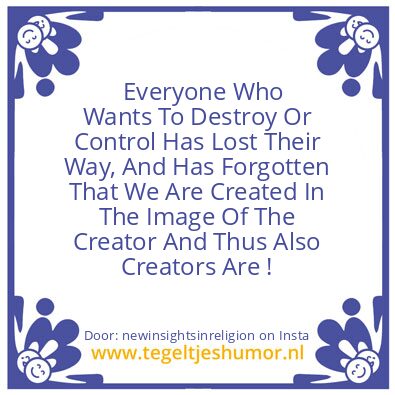 Tegeltje: They Lost Their Way,