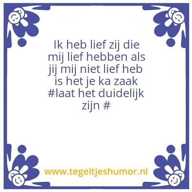 Tegeltje: Mi ne ando sma
