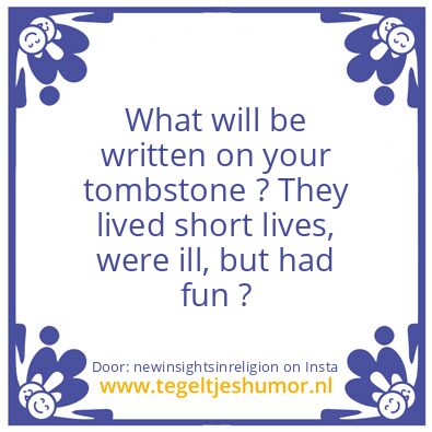 Tegeltje: What Is Your Narrative ?