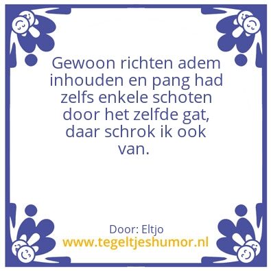 Tegeltje: mijn ding