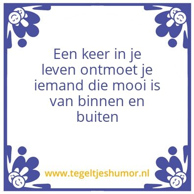 Tegeltje: 1