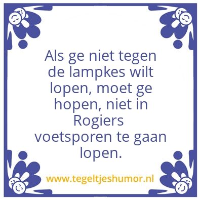 Tegeltje: Lampkes