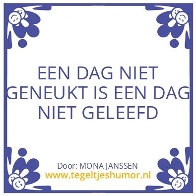 Tegeltje: MONA