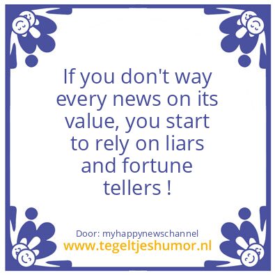 Tegeltje: News ..