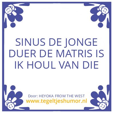 Tegeltje: HEYOKA FROM THE WEST
