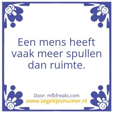 Tegeltje: Ruimte