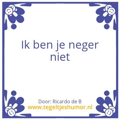 Tegeltje: De kinderliefde