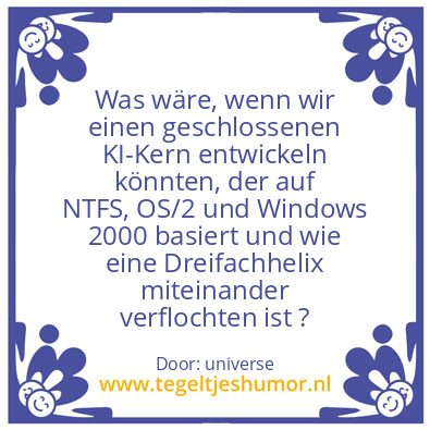 Tegeltje: Universe