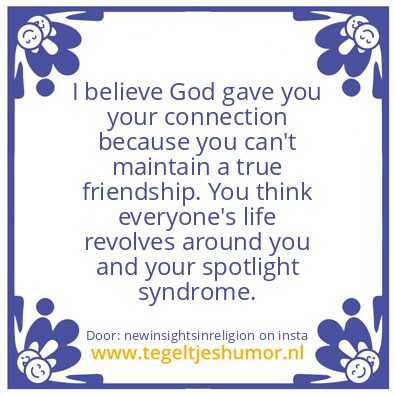 Tegeltje: Your Connection ..