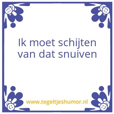 Tegeltje: Bart