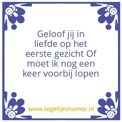 Tegeltje: Liefde