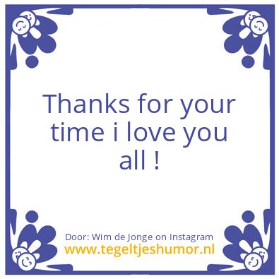 Tegeltje: Gratitude