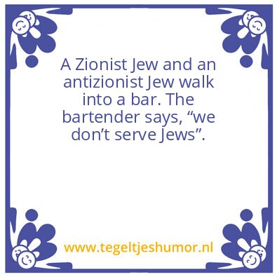 Tegeltje: bar