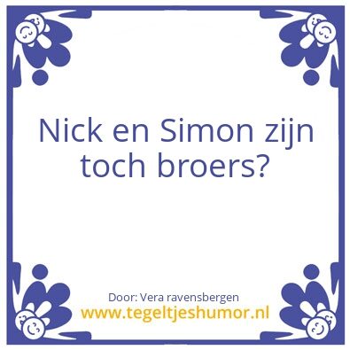 Tegeltje: Uitspraken