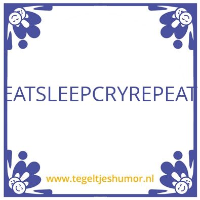 Tegeltje: Eat