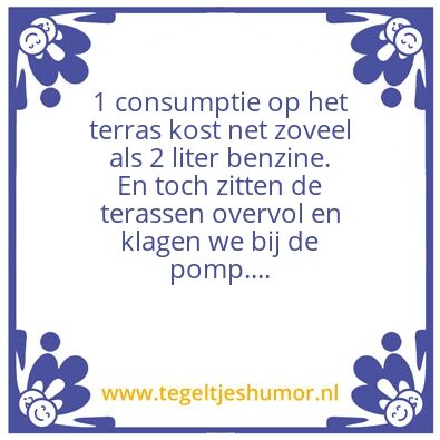 Tegeltje: Zeuren