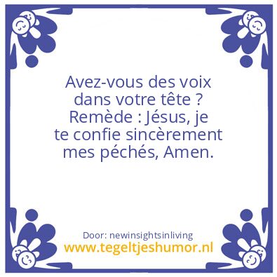 Tegeltje: in Jesus name