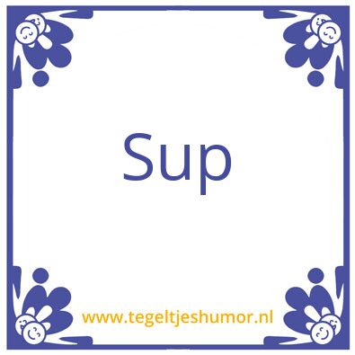 Tegeltje: Patrick