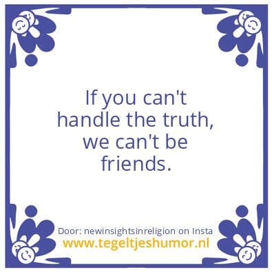 Tegeltje: As within as without.