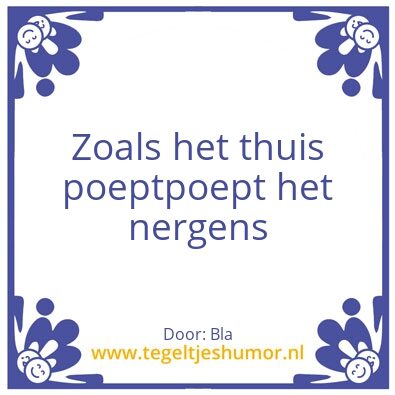 Tegeltje: Plop