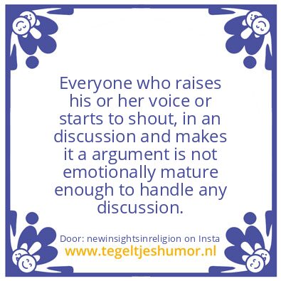 Tegeltje: What do you think about…