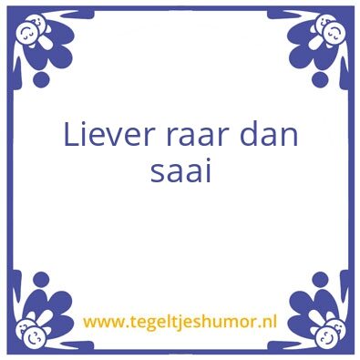 Tegeltje: Wijsheid