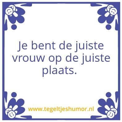 Tegeltje: Hallo