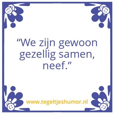 Tegeltje: Soes