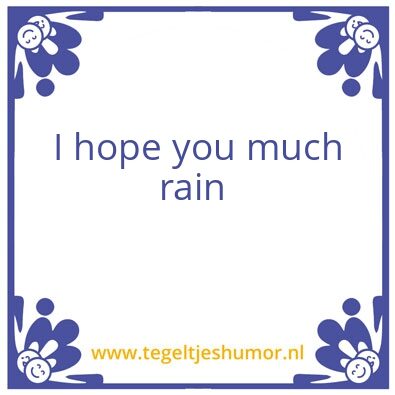 Tegeltje: Haa