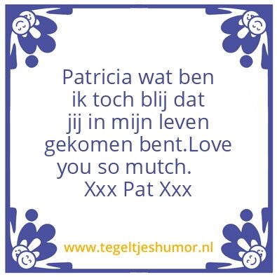 Tegeltje: Liefde is