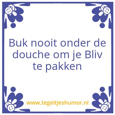 Tegeltje: Zeep