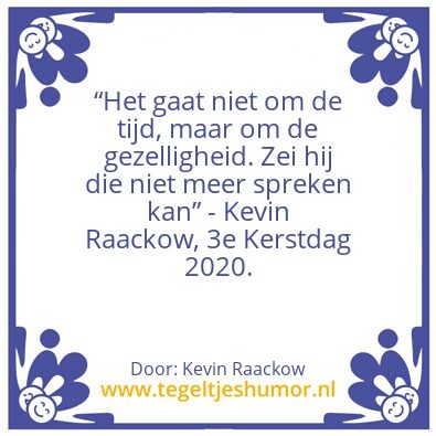 Tegeltje: 3e Kerstdag