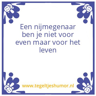 Tegeltje: O